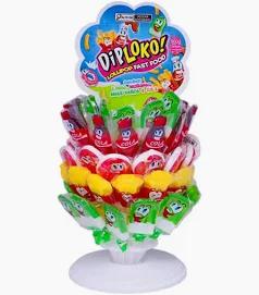CHICLE DIPLOKO 15GR LOLLIPOP DINO