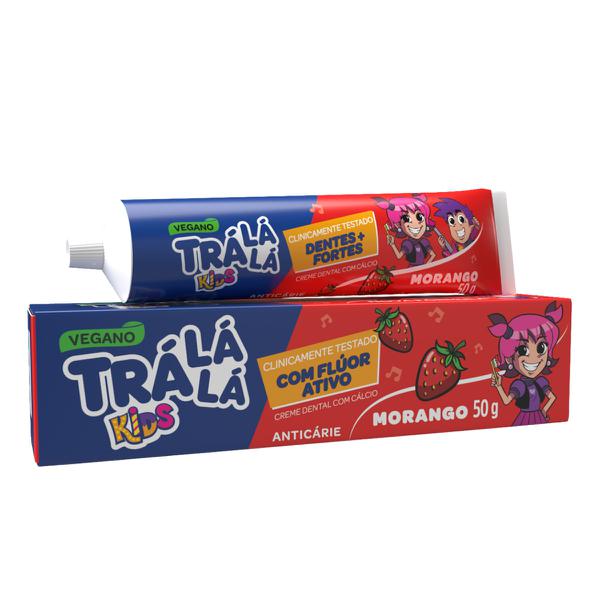 CREME DENT TRALALA INF 50GR MORANGO