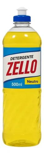 DETERG LIQ ZELLO 500ML NEUTRO