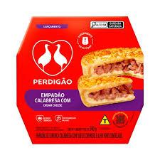 EMPADAO PERDIGAO 500GR CALABRESA COM CREAM CHEESE