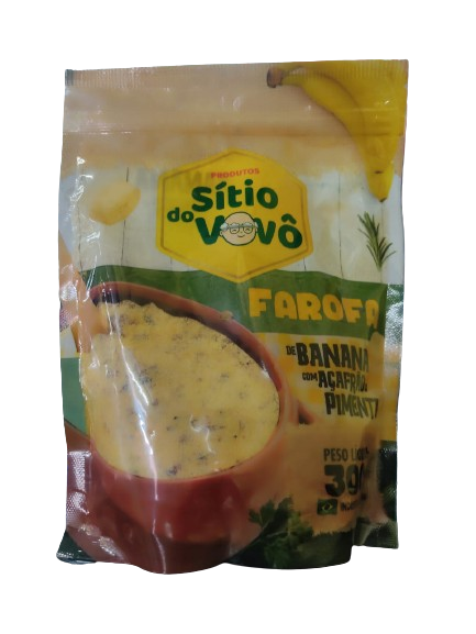 FAROFA SITIO DO VOVO 300GR ACAFRAO E PIMENTA