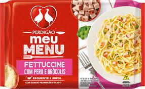FETUCCINI PERDIGAO 300GR MOLHO BCO PERU E BROCOLIS