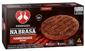HAMBURGER PERDIGAO 540GR NA BRASA