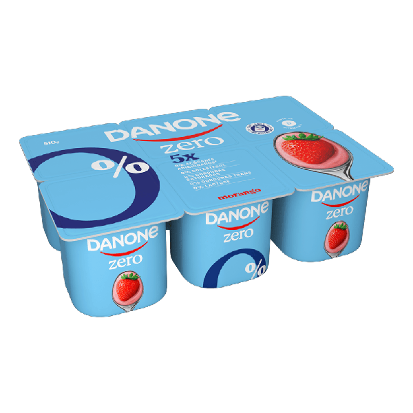 IOG DANONE POLPA 510GR MORANGO ZERO