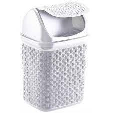 LIXEI BASCULANTE RATTAN 4,5LTS BRANCO RF134B