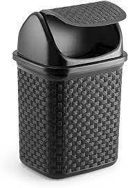 LIXEI BASCULANTE RATTAN 4,5LTS PRETO RF134P