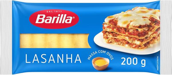 MAC BARILLA OVOS 200GR LASANHA PRE COZIDA