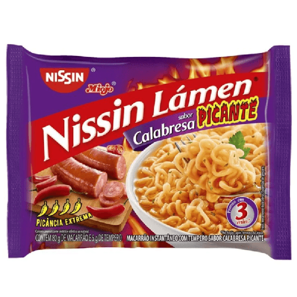 MAC INST NISSIN MIOJO 85GR CALABRESA PICANTE