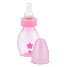 MAMADEIRA MINI BABY LOO 60ML ROSA