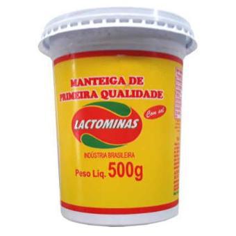 MANTEIGA LACTOMINAS 500GR