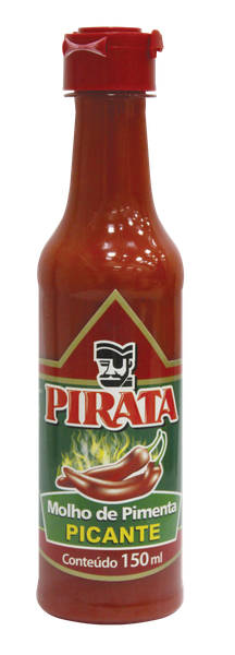 MOLHO PIRATA 150ML PIMENTA PICANTE