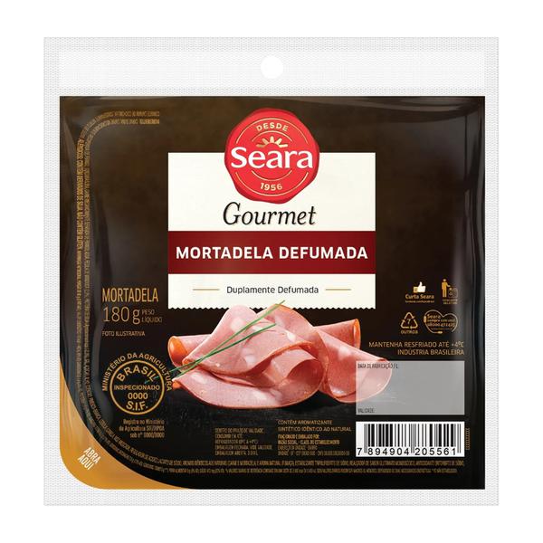 MORTADELA DEFUMADA SEARA 180GR