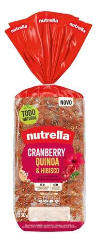 PAO FORMA NUTRELLA 350GR CRANBERRY E QUINOA