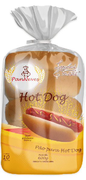 PAO HOT DOG PANNEVES 600GR