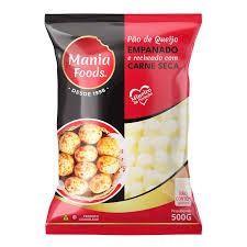 PAO QUEIJO MANIA FOODS RECH 500GR CARNE SECA EMPAN