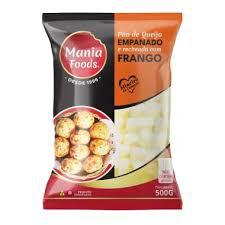 PAO QUEIJO MANIA FOODS RECH 500GR FRANGO EMPAN