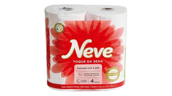 PAPEL HIG NEVE FD 4UN 30MT TOQUE DE SEDA
