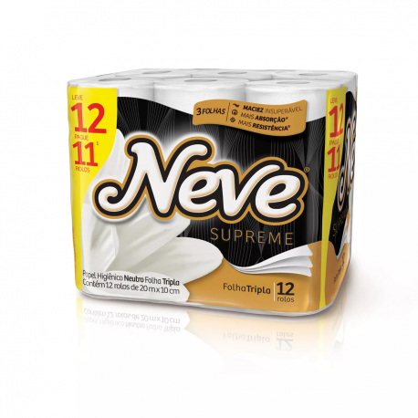 PAPEL HIG NEVE FT LV12 PG11 30MT SUPREME