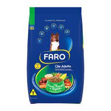 RACAO CAO FARO 2,7KG ADULTO MG CAR FR VEG