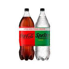 REFRI COCA COLA ZERO + SPRITE ZERO 2LTS