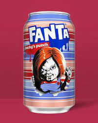 REFRI FANTA 350ML CHUCKY PUNCH