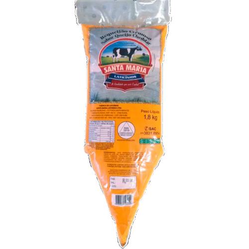 REQUEI SANTA MARIA CHEDDAR BISNAGA 1,8KG