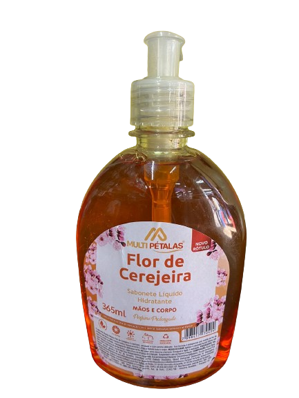 SABON LIQ PETALAS 365ML FLOR DE CEREJEIRA