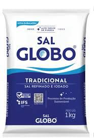 SAL REFINADO GLOBO 1KG