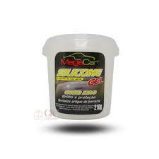 SILICONE AUTO MEGACAR 210GR GEL CARRO NOVO