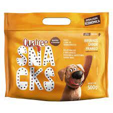 SNACKS QUATREE CAO 500GR FRANGO