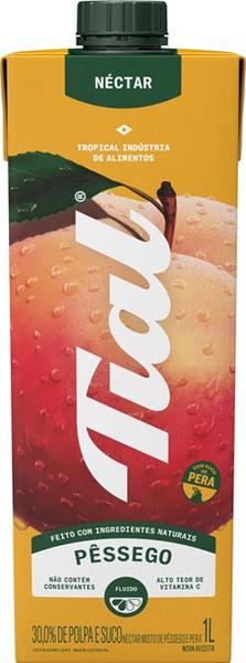 SUCO TIAL 1L NECTAR PESSEGO