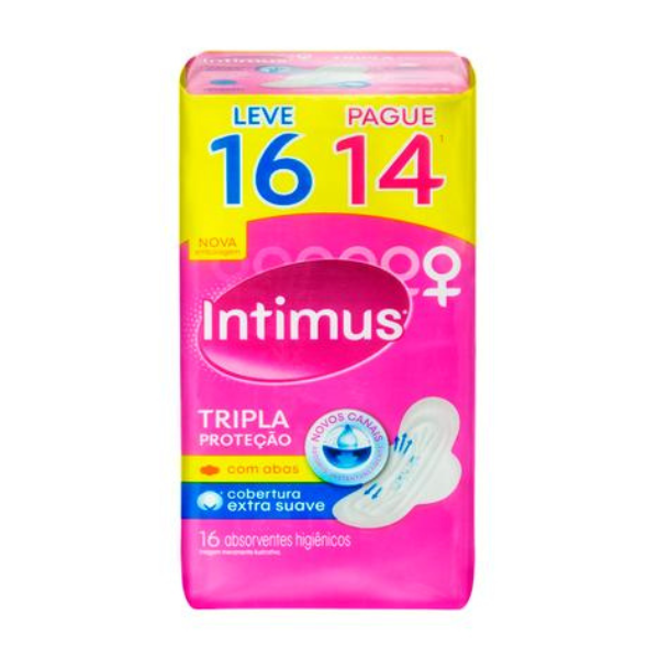 Absorvente Intimus Gel Suave c Ab L16p14un * Promo