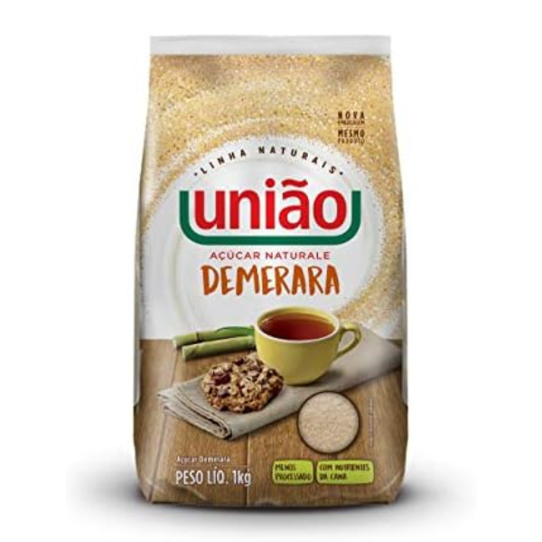 Acucar Demerara Naturale Uniao 1kg