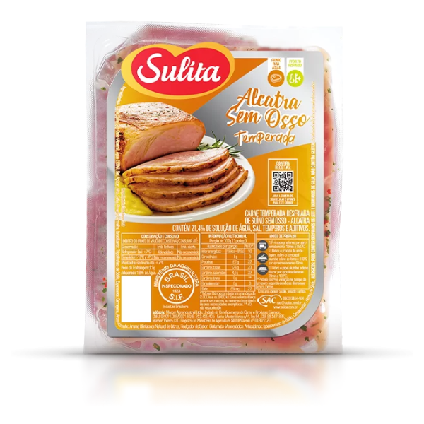 Alcatra Suina S/ Osso Res Sulita Tempero  Kg