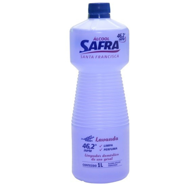 Alcool Liq Safra Lavanda 46,2 1l