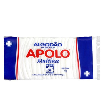 Algodao Apolo Hidrofilo 25g