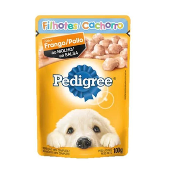 Alimento Caes Pedig Frango Filhotes Sc 100g