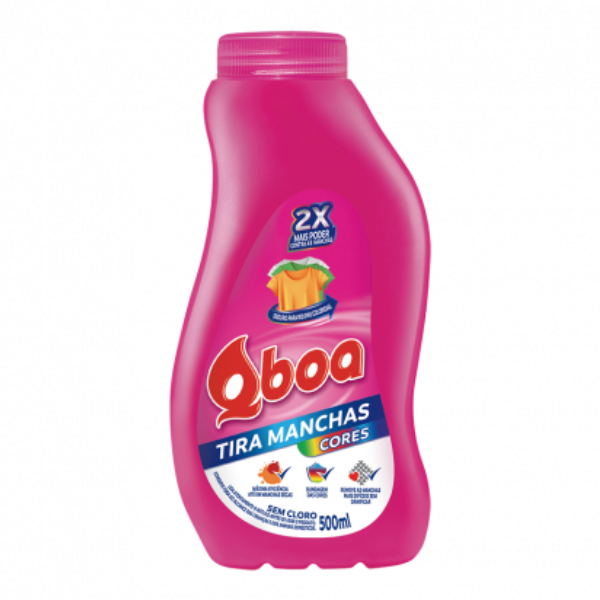 Alvejante Liq Qboa Oxi s Cloro 500ml