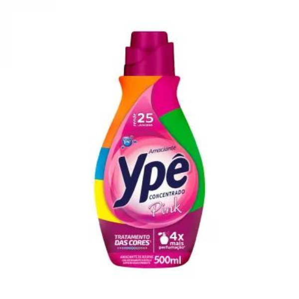Amaciante  Concentrado Ype Pink 500ml*