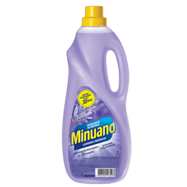 Amaciante  Minuano Lavanda Baunilha Lilas 2l