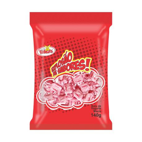 Bala Kidocura Macia Yogurte 600g