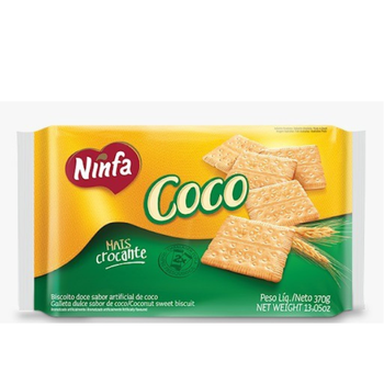 Biscoito  Coco Ninfa 370g