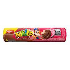 Bisc Rech Choc Morango Vitarella Nikito Pct 120g