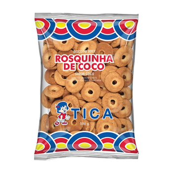 Biscoito Tica Rosq Coco 500g