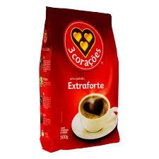 Cafe 3 Coracoes Almof Extra Forte 500g