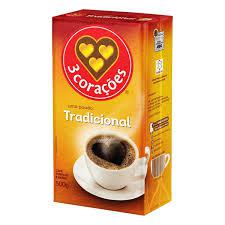 Cafe 3 Coracoes Vacuo Tradicional 500g