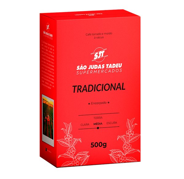 Cafe Trad Moido Vacuo Sao Judas Tadeu 500g
