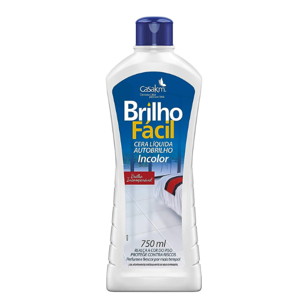 Cera Brilho Facil Incolor 750ml