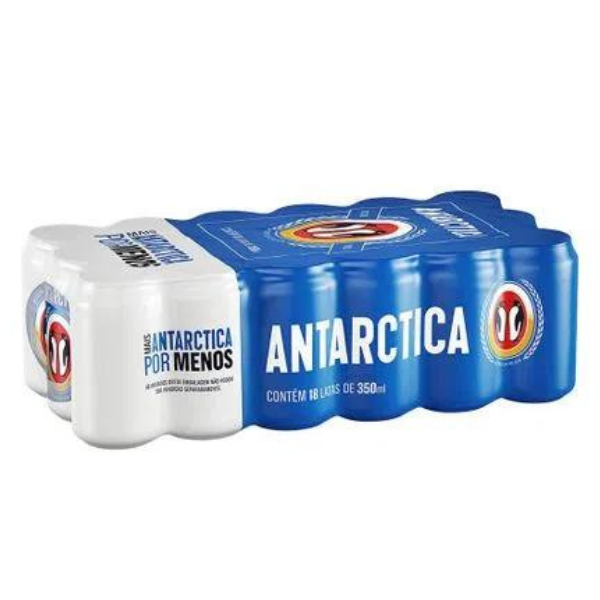 Cerveja Antarctica Lt 350ml Pack 18un