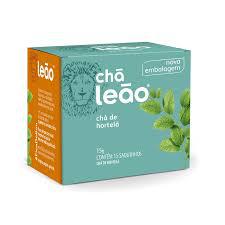 Cha Leao Premium Hortela 15un
